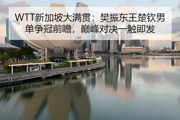 WTT新加坡大满贯：樊振东王楚钦男单争冠前瞻，巅峰对决一触即发